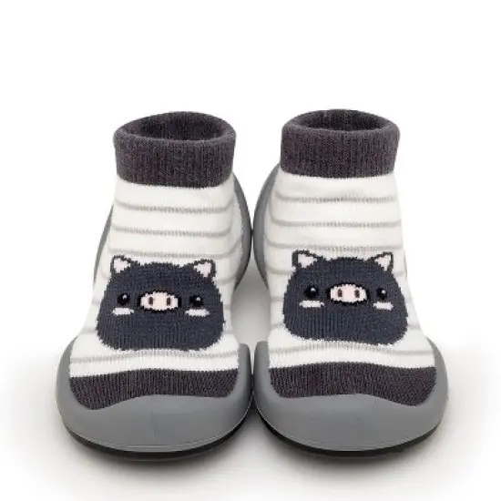 Komuello Baby Boy/ Girl First Walk Sock Shoes This Little Piggy image {8}