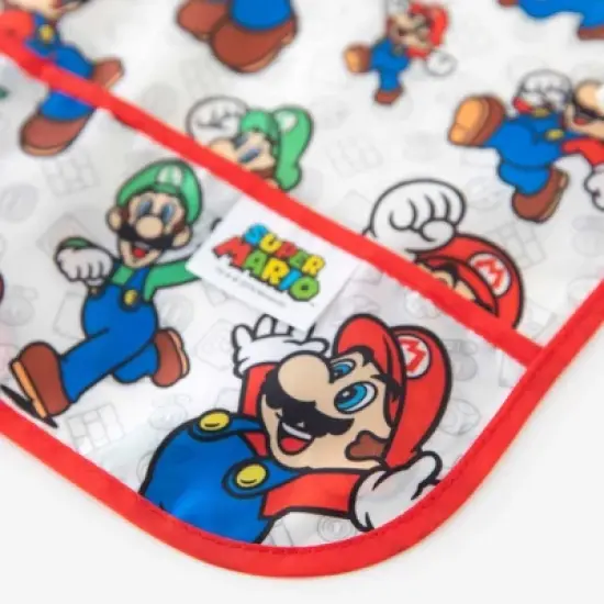 Bumkins Longsleeve Bibs - Mario and Luigi image {4}