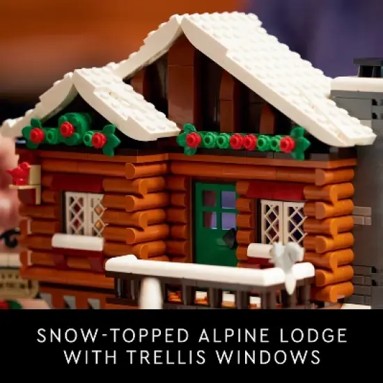 LEGO Icons Alpine Lodge Model Building Kit 10325 image {2}