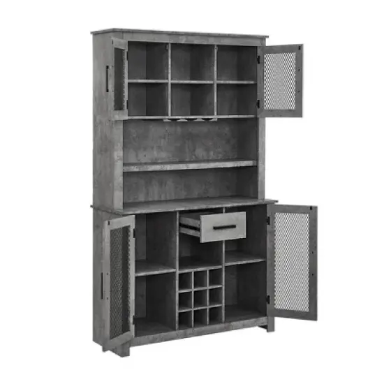Tall Cabinet with Mesh Doors - Jill Zarin image {12}