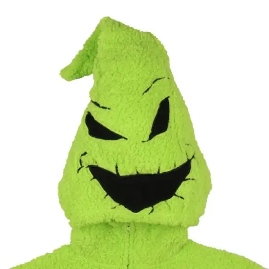 The Nightmare Before Christmas Oogie Boogie Costume Fleece One Piece Pajama Union Suit image {1}