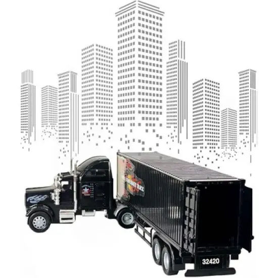 Big Daddy Heavy Duty BIG RIG & Transport Series Hallow Big Box Storage Trailer image {1}