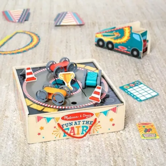Melissa & Doug Fun at the Fair!  Fire Jumper Stunt Car image {8}