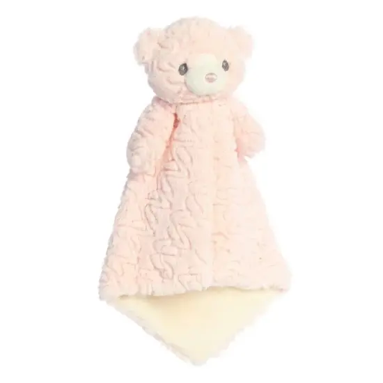 ebba Huggy Collection 16" Bear Luvster Pink Stuffed Animal image {1}