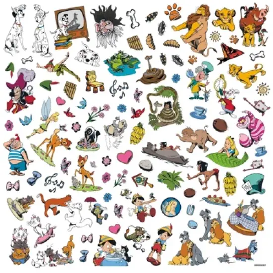 Trends International Inc. 2023-24 Wall Calendar 12"x12" Disney Classics Magnetic image {7}