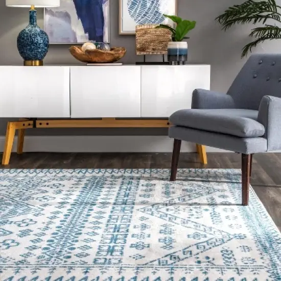 nuLOOM Transitional Moroccan Frances Area Rug image {5}