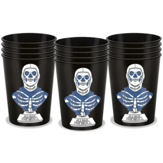 Birthday Express Fortnite Skull Trophy Plastic Favor Cup image {2}