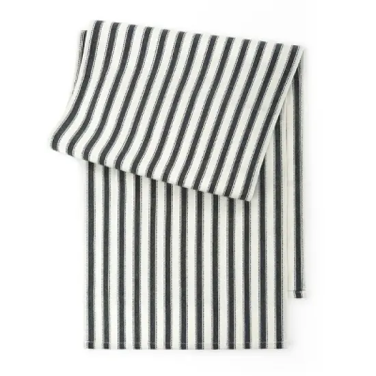 Table Runner-Stripe Yarn-Dye - Bullseye's Playground&trade; image {4}