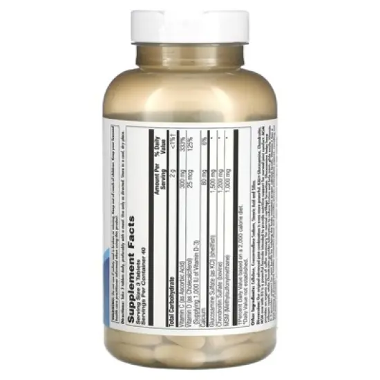 KAL Glocosamine Chondroitin MSM D-3, 120 tablets image {1}