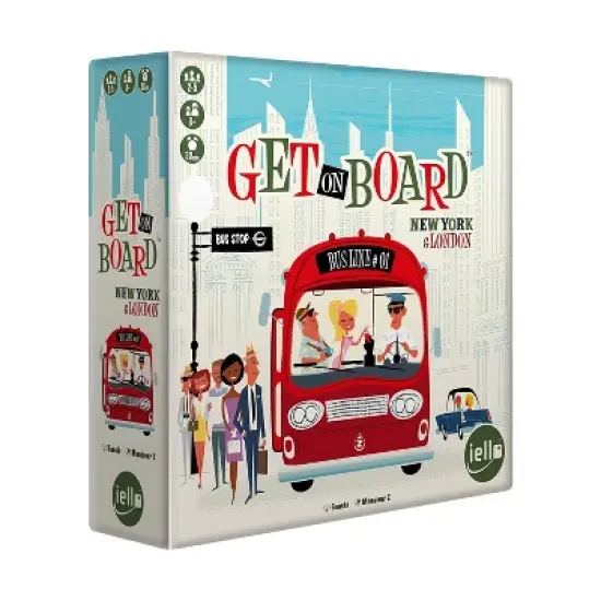 Get on Board - New York & London Board Game image {1}