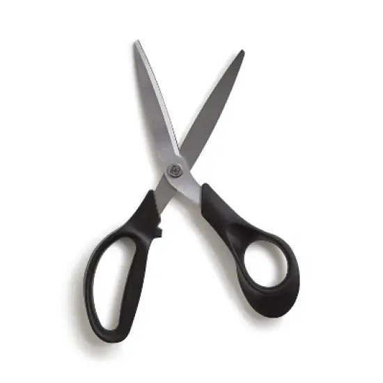TRU RED 8 Stainless Steel Scissors Bent Handle TR55033 image {1}