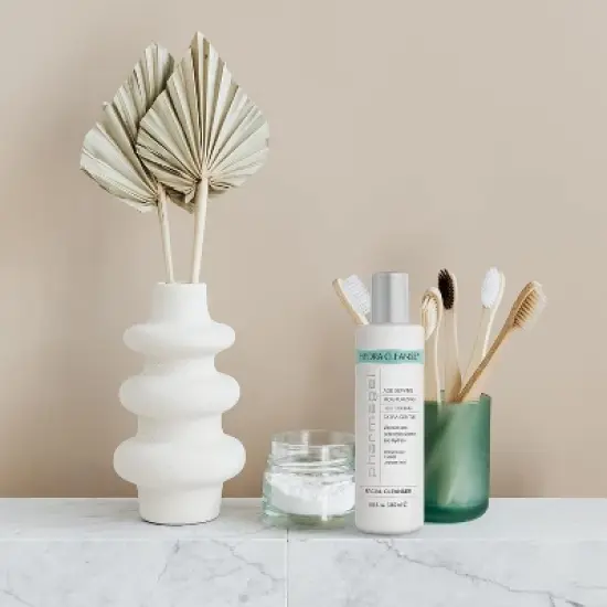 Pharmagel Hydra Cleanse Facial Cleanser | for All Skin Types | Natural Face Wash | Hydrating, Age Defying | Face Cleanser |- (8.5 oz) image {1}