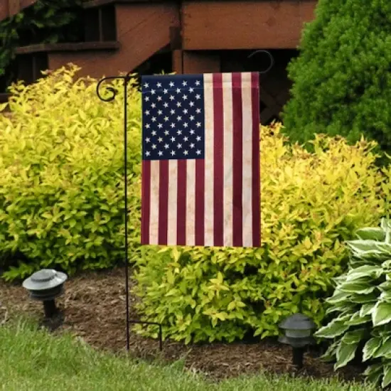 Briarwood Lane Everyday Garden Flag 12x18 For Outdoor Tea Stained American Garden Flag Flags For Outside image {2}