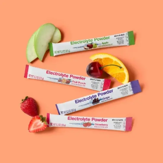 Pediatric Electrolyte Powder Variety Pack - 0.3oz/8pk - up&up&trade; image {1}