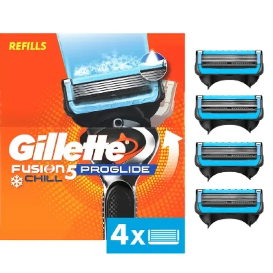Gillette ProGlide Chill Razor Refills for Men image {13}