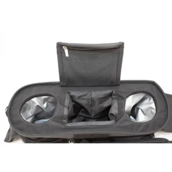 Hoovy Stroller Organizer with Storage, Insulated Cupholders & Detachable Bag image {3}