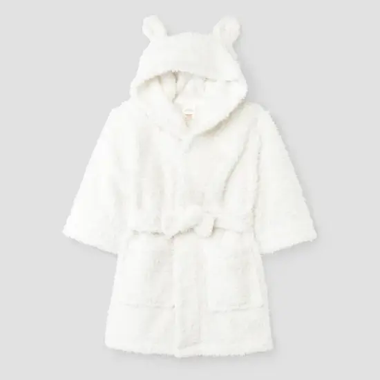 Toddler Girls' Cosplay Bear Robe - Cat & Jack&trade; Cream image {4}