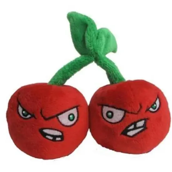 The Zoofy Group LLC Plants Vs. Zombies 7" Plush: Cherry image {1}
