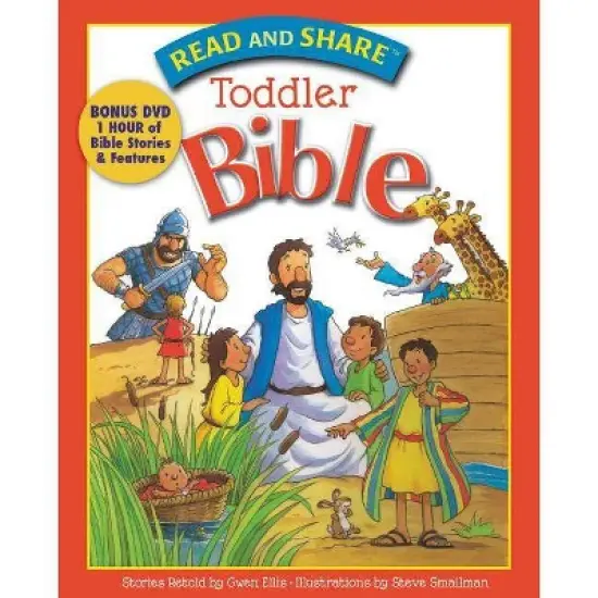Read and Share Toddler Bible - (Read and Share (Tommy Nelson)) by  Gwen Ellis (Mixed Media Product) image {1}