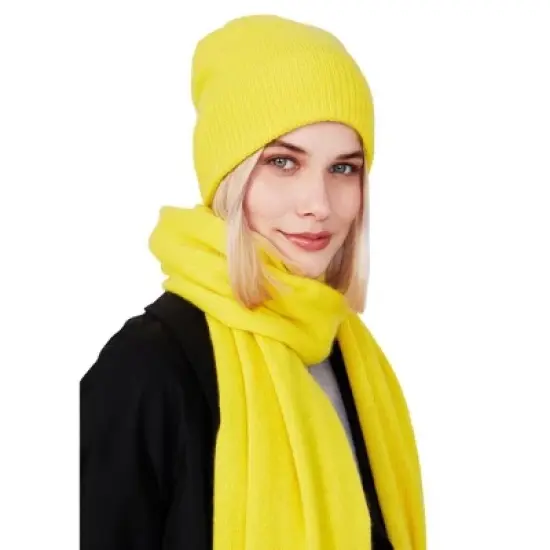 Style Republic 100% Pure Cashmere Women's Knitted Scarf image {20}