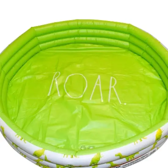 CocoNut Float Rae Dunn 54" Mini/Kiddie Pool - Dinosaur Pattern - ROAR image {1}