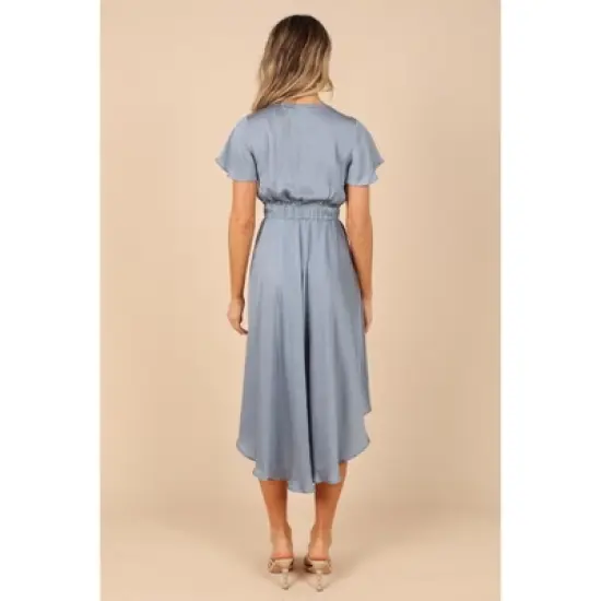 Petal and Pup Womens Amanda Hi Lo Tie Front Dress image {2}