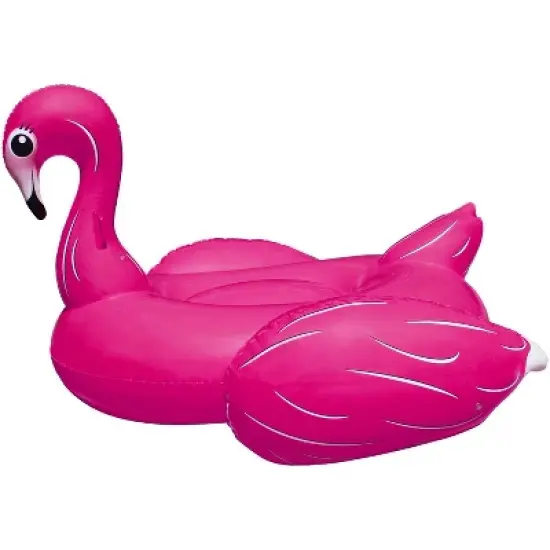 Poolmaster Jumbo Flamingo Swimming Pool Float Rider image {11}