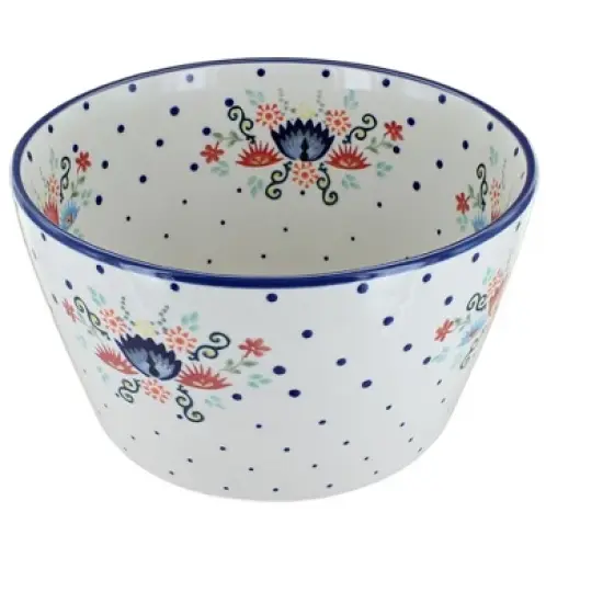 Blue Rose Polish Pottery M194 Manufaktura Medium Serving Bowl image {2}