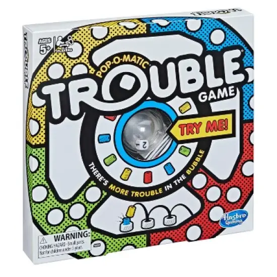Trouble Classic Pop-O-Matic Board Game image {7}