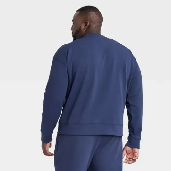 Men's Heavy Waffle Crewneck Sweatshirt - All in Motion&trade; image {1}