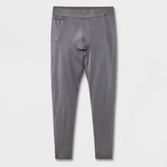 Men's Regular Fit Midweight Thermal Pants - All in Motion&trade; image {4}