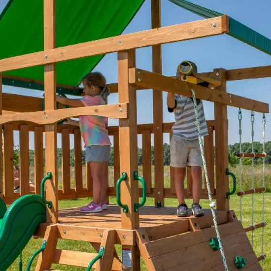 Backyard Discovery Cloud Peak Swing Set image {5}