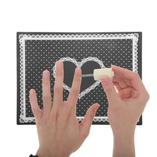 Unique Bargains Lightweight Nail Art Stamping Mat 1 Pc image {4}