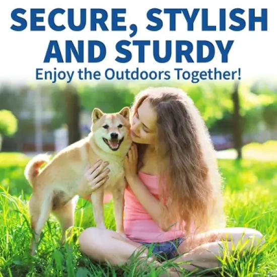 MeasuPro Chrome Dog Stake &ndash; Heavy-Duty Stainless Steel Tie-Out for Dogs of All Sizes image {3}