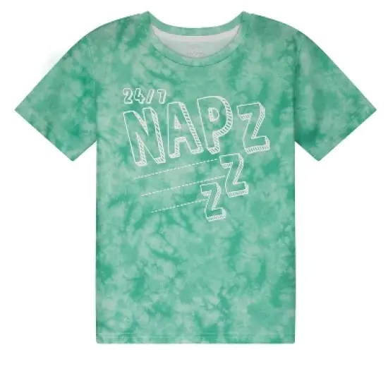 Sleep On It Boys Glow In The Dark Napz 2-Piece Pajama Sleep Shorts Set image {3}
