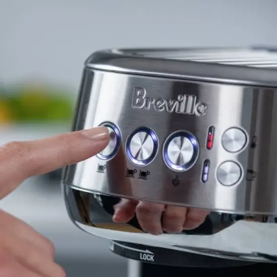 Breville Bambino Plus Stainless Steel Espresso Maker Silver BES500BSS image {10}