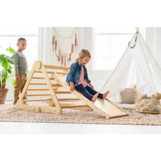 Little Partners 2 in 1 Climbing Ramp Slide image {5}