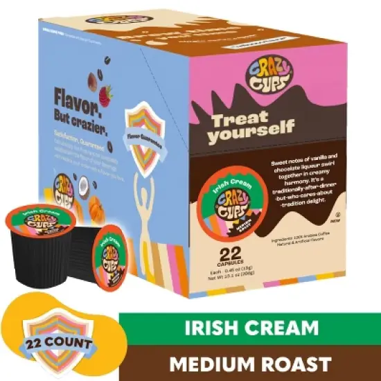 Irish Cream Flavored Coffee Pods image {1}