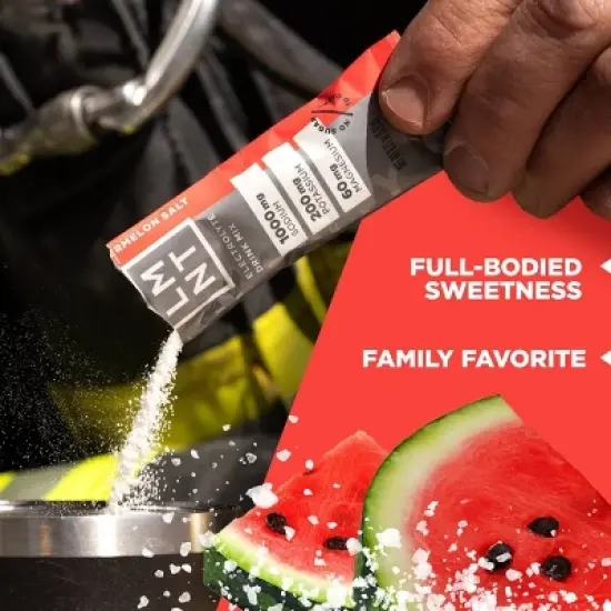 LMNT Zero-Sugar Electrolytes Drink - Watermelon Salt - 2.1oz/10ct image {3}