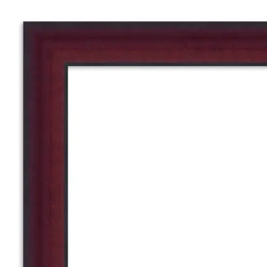 Amanti Art Canterbury Cherry Framed Dry Erase Magnetic Board image {3}