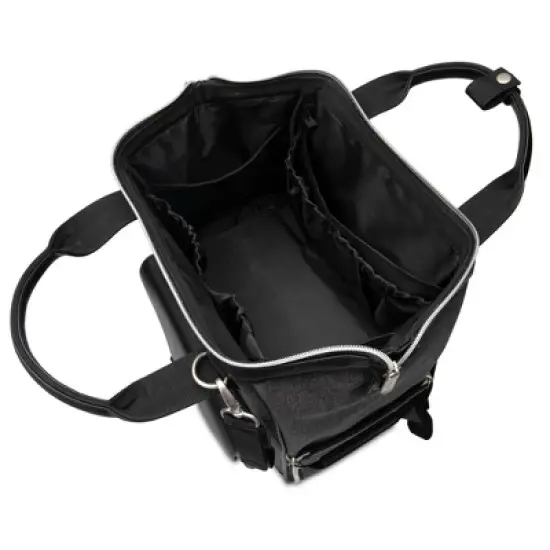 Baby Brezza Lucia Back Pack Diaper Bag - Gray image {6}