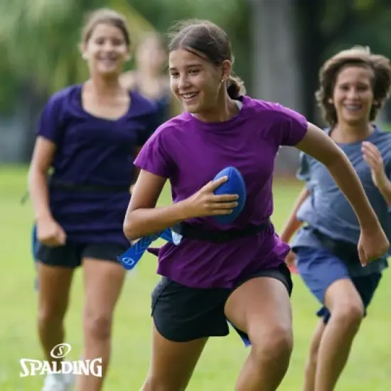 Spalding 15 Piece Flag Football Set - Complete Game Kit for All Ages image {2}