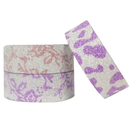 Wrapables Savanna Garden Japanese Washi Masking Tape (Set of 3) image {2}