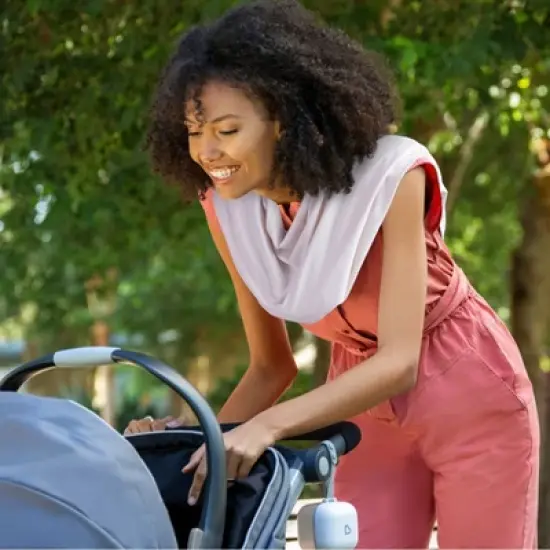 Milkmakers Multi-Use 5-in-1 Nursing cover - Pale Peach image {5}