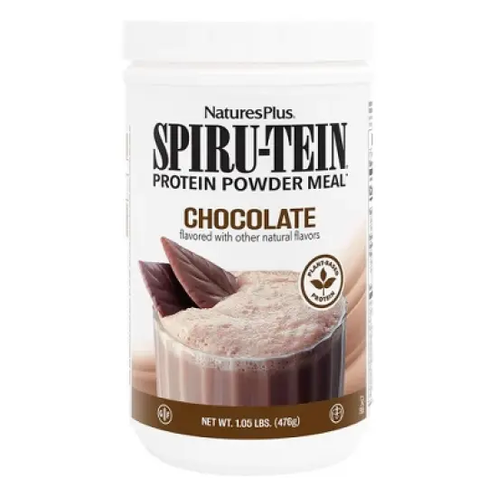 Spiru-Tein (Spirutein) Shake - Chocolate by Nature's Plus  -  1.05 lbs Powder image {3}