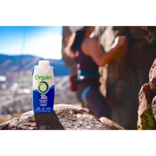 Orgain 30g Protein Shake - Vanilla - 4pk/11 fl oz image {1}