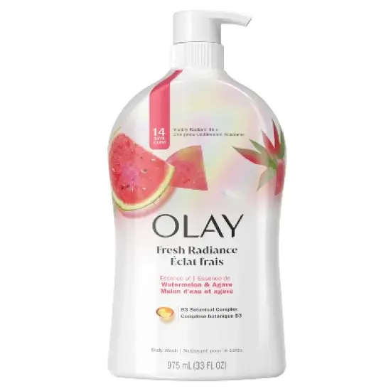 Olay Fresh Outlast Notes of Watermelon & Agave Body Wash - 33 fl oz image {9}
