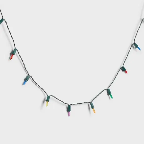 50ct Solar LED Christmas Indoor Outdoor Mini String Lights with Green Wire - Wondershop&trade; image {2}