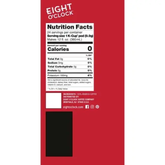 Eight O'Clock Italian Dark Roast Coffee Pods - 24ct image {2}