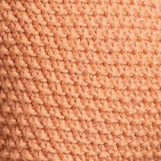 TopComfy Baby and Toddler Learning Toy Handmade Cotton Baby Bunny Plush Toy for Comfort and Playtime, Peach, 16"*10"*1" image {1}